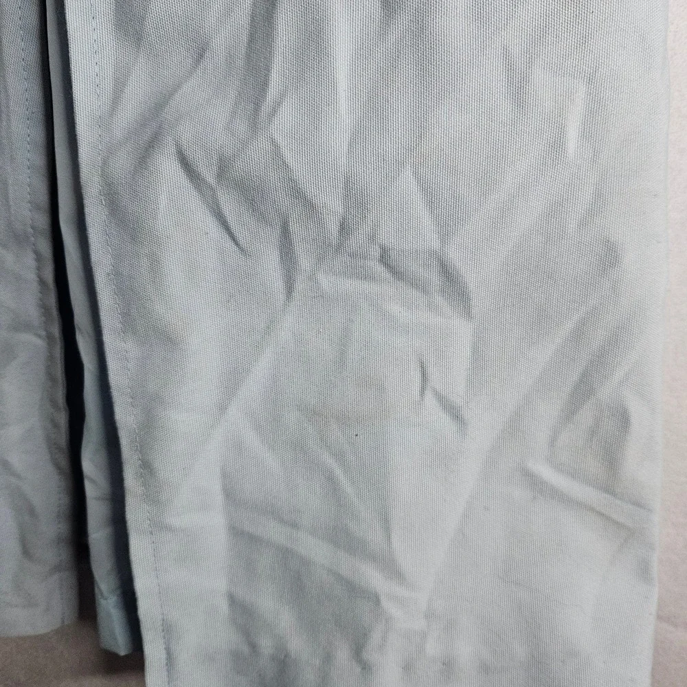 Vintage JCPenney Light Blue Asymmetrical Button Cape Coat with Belt Women Medium